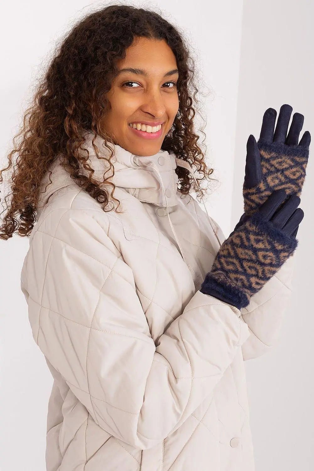 AT Women's Smooth Touchscreen Gloves with Removable Knit Lining - Honesty Sales