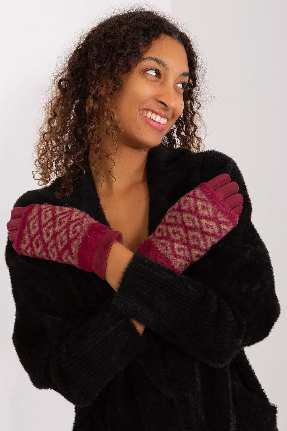 AT Women's Smooth Touchscreen Gloves with Removable Knit Lining - Honesty Sales