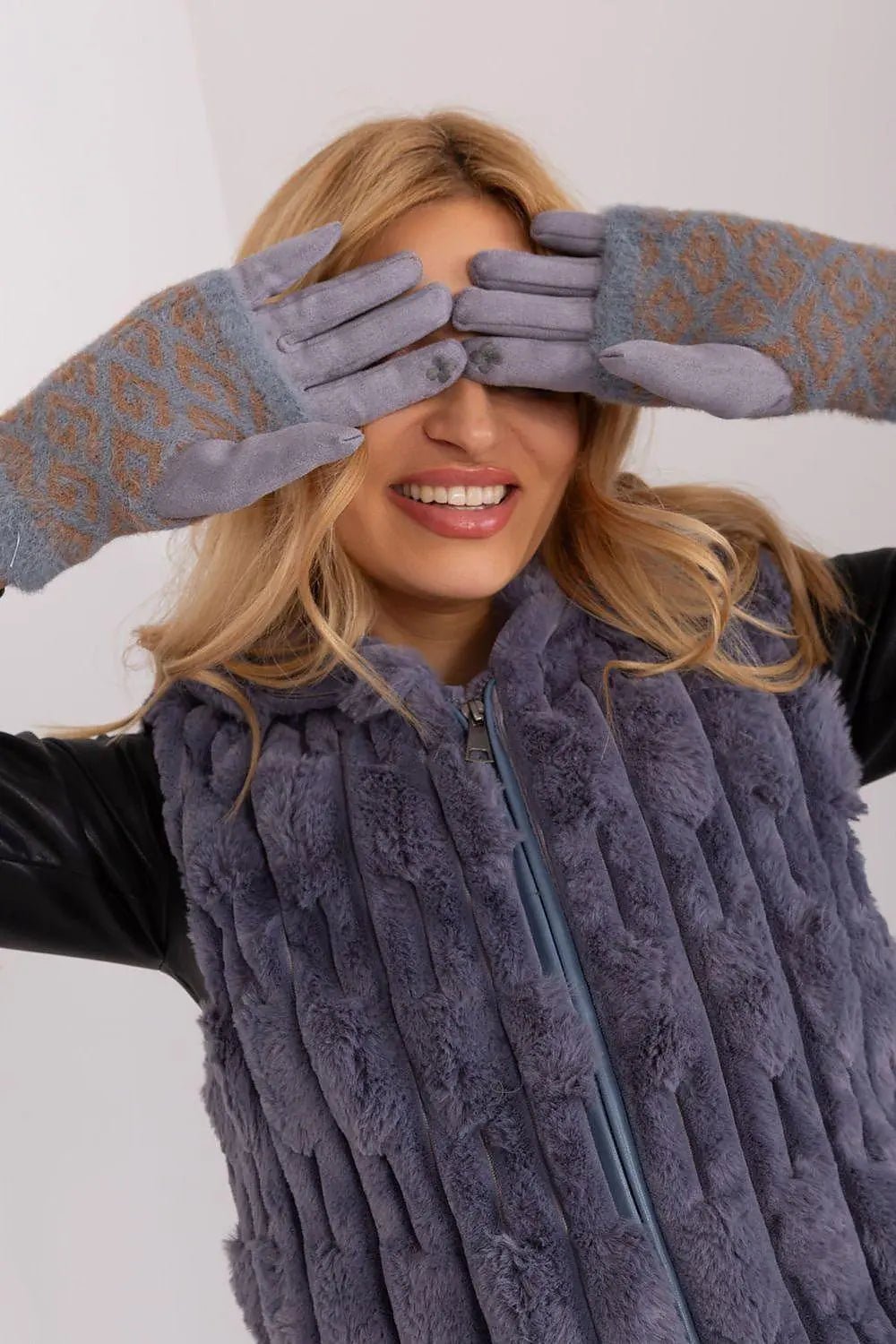 AT Women's Smooth Touchscreen Gloves with Removable Knit Lining - Honesty Sales