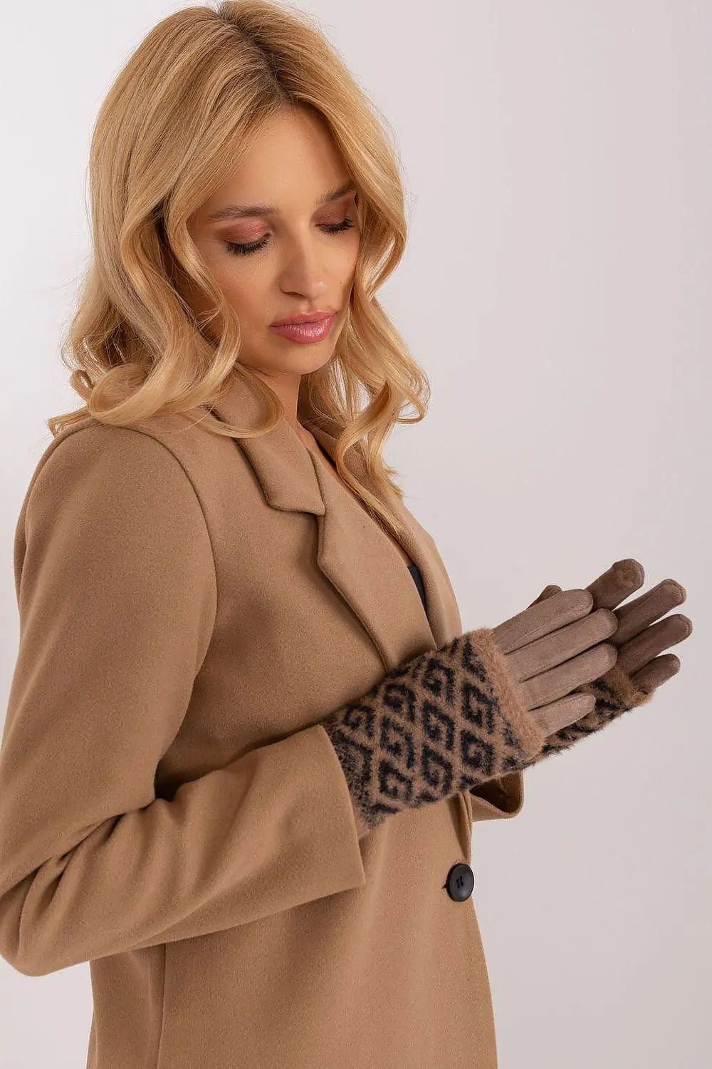 AT Women's Smooth Touchscreen Gloves with Removable Knit Lining - Honesty Sales