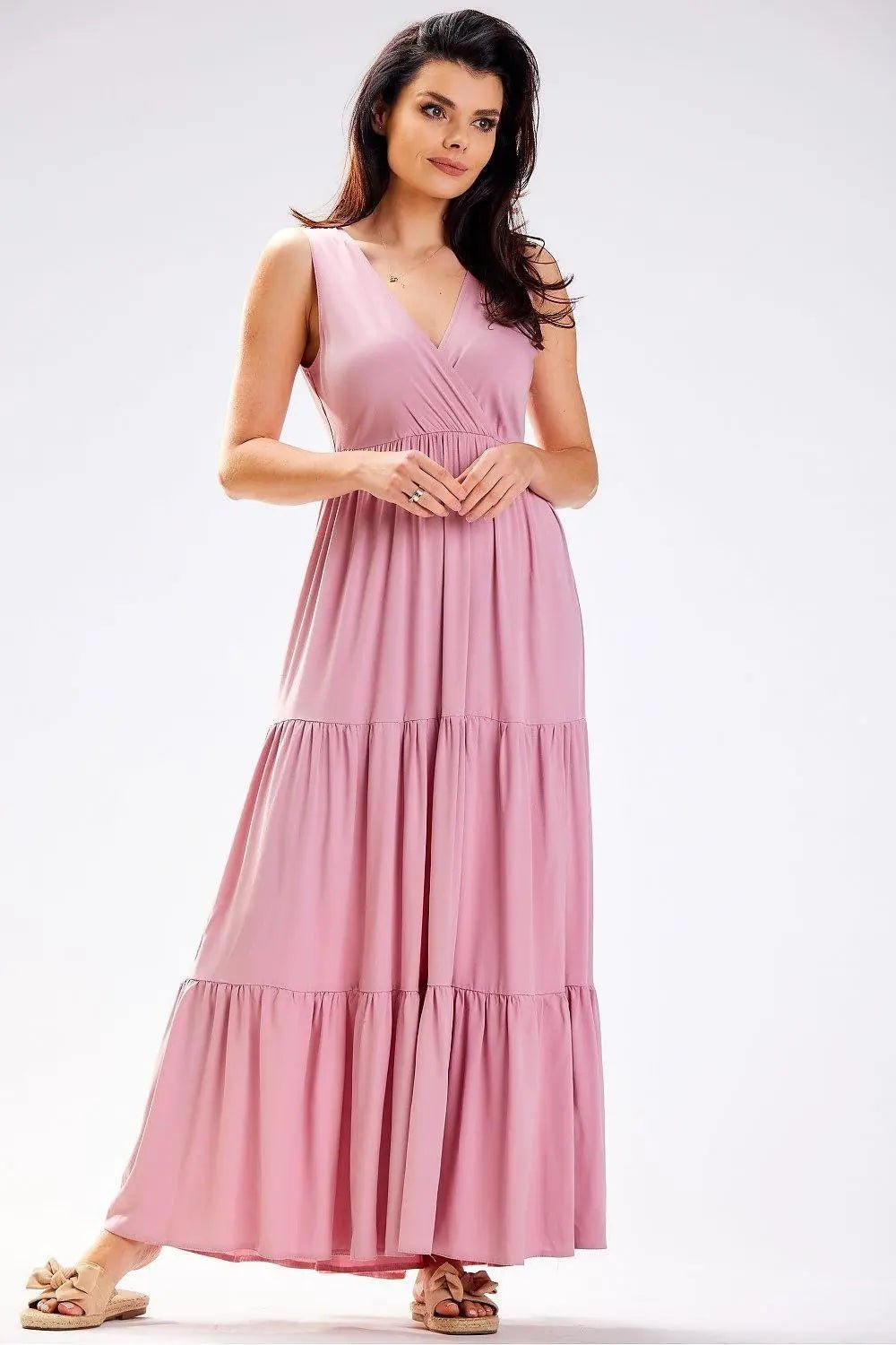 Awama fashionable modern daydress - Honesty Sales