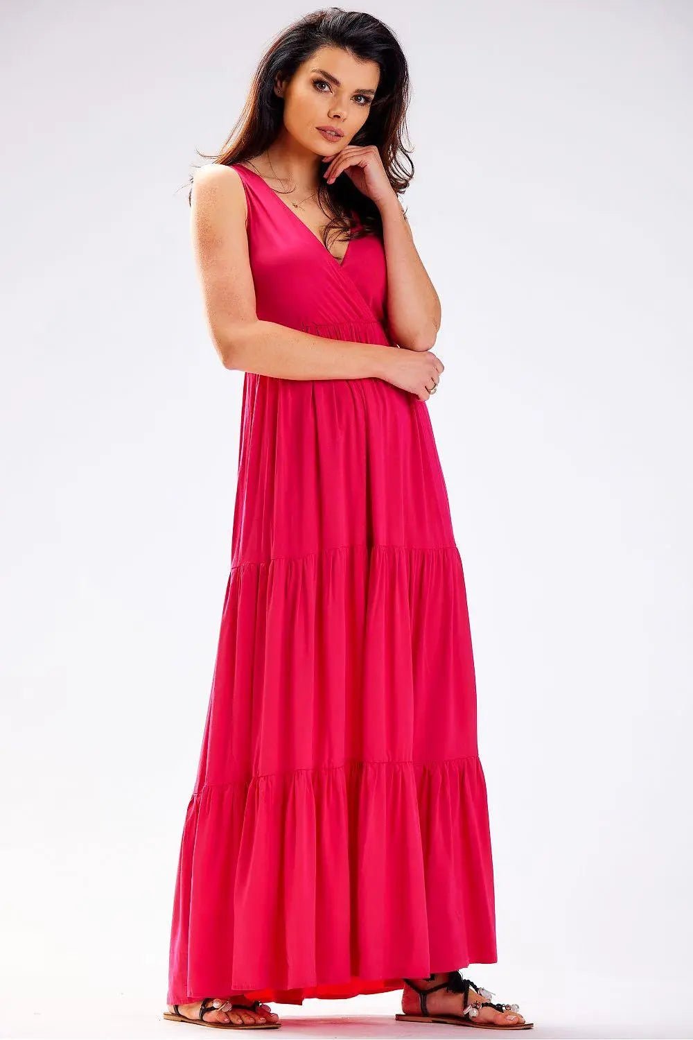 Awama fashionable modern daydress - Honesty Sales