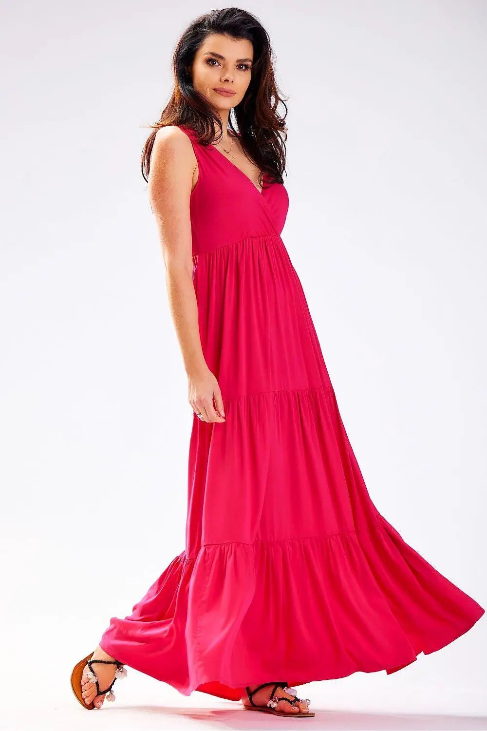 Awama fashionable modern daydress - Honesty Sales