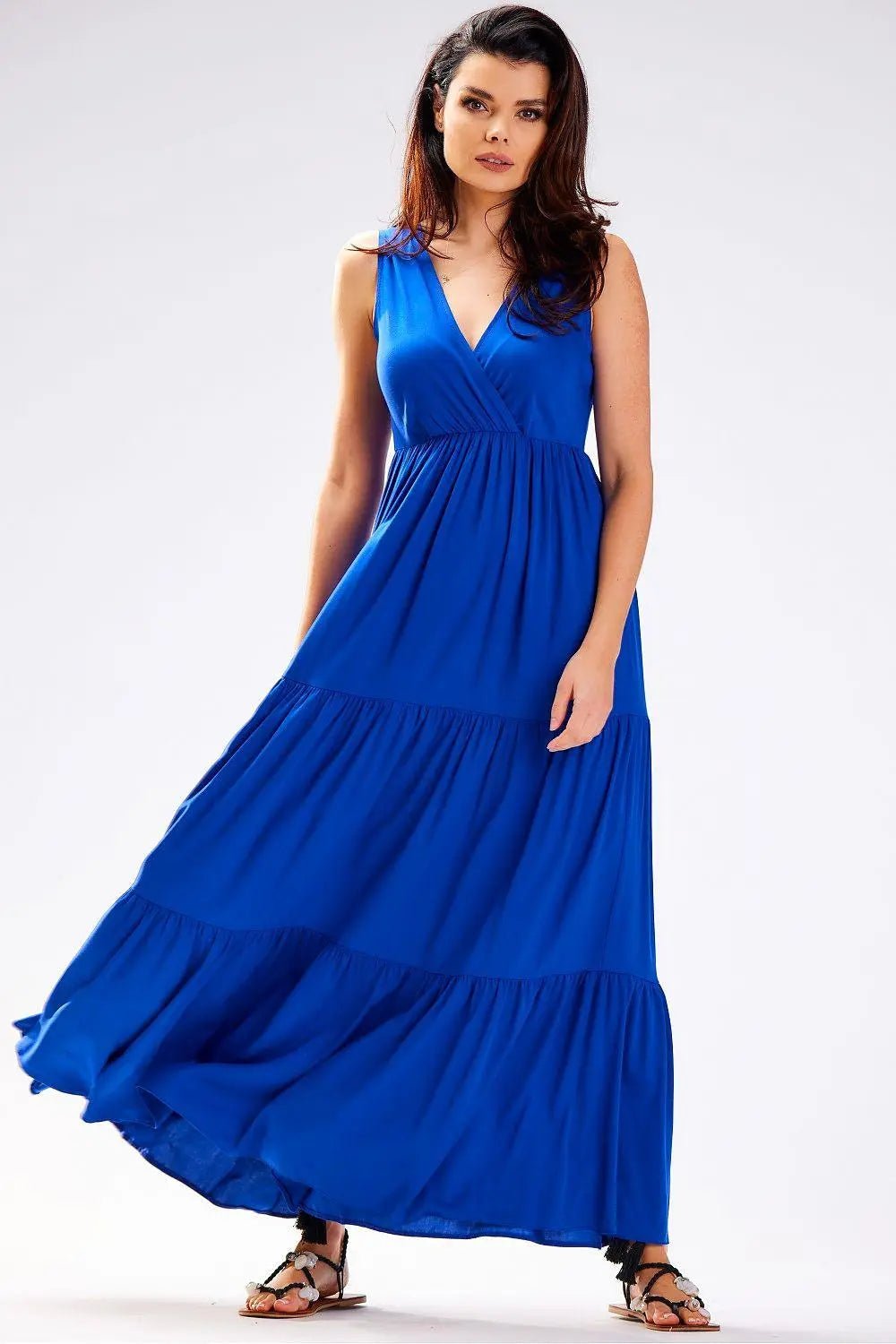 Awama fashionable modern daydress - Honesty Sales