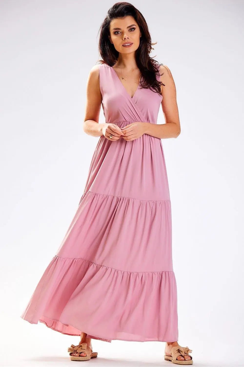 Awama fashionable modern daydress - Honesty Sales