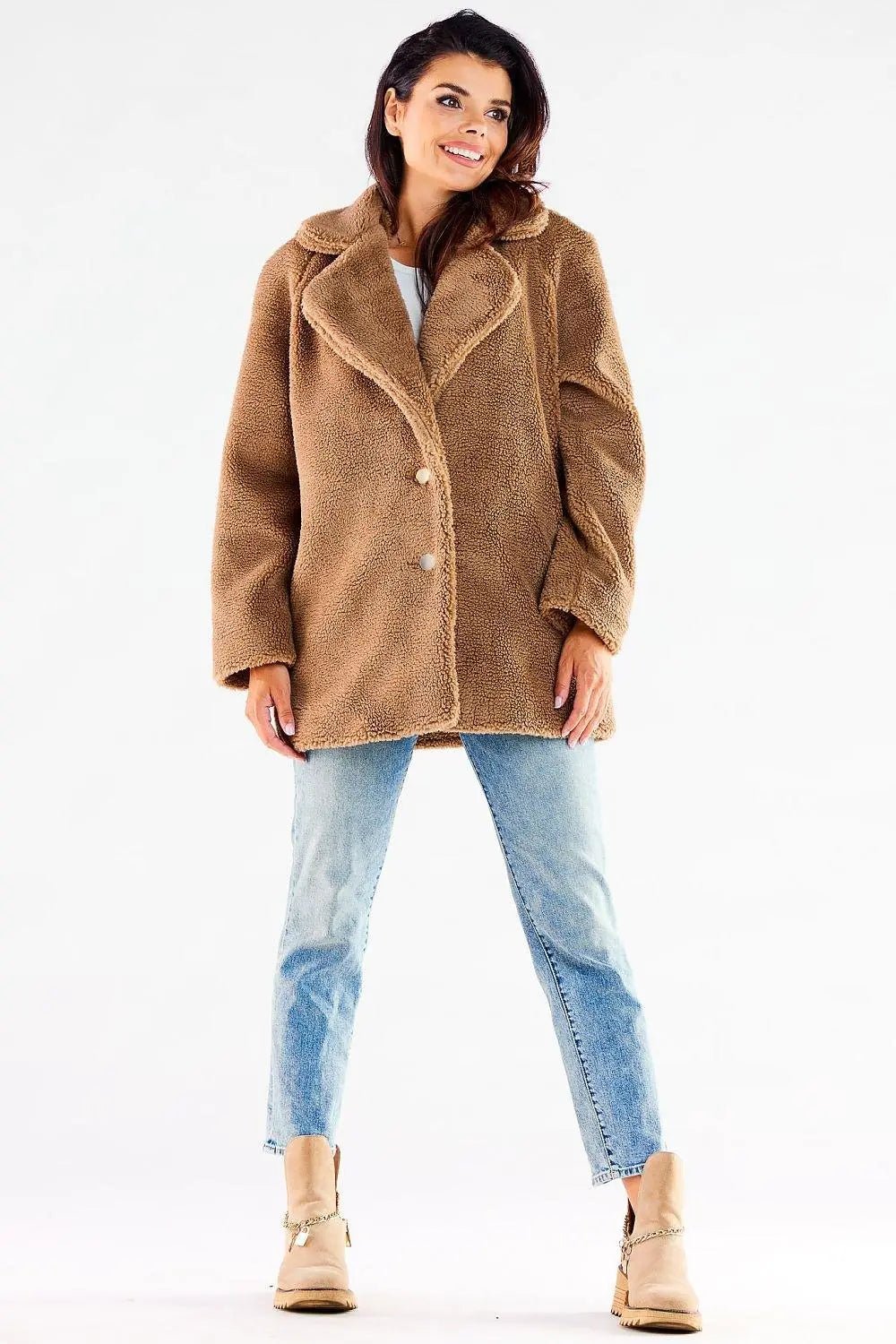 Awama hips, with slip pockets coat - Honesty Sales