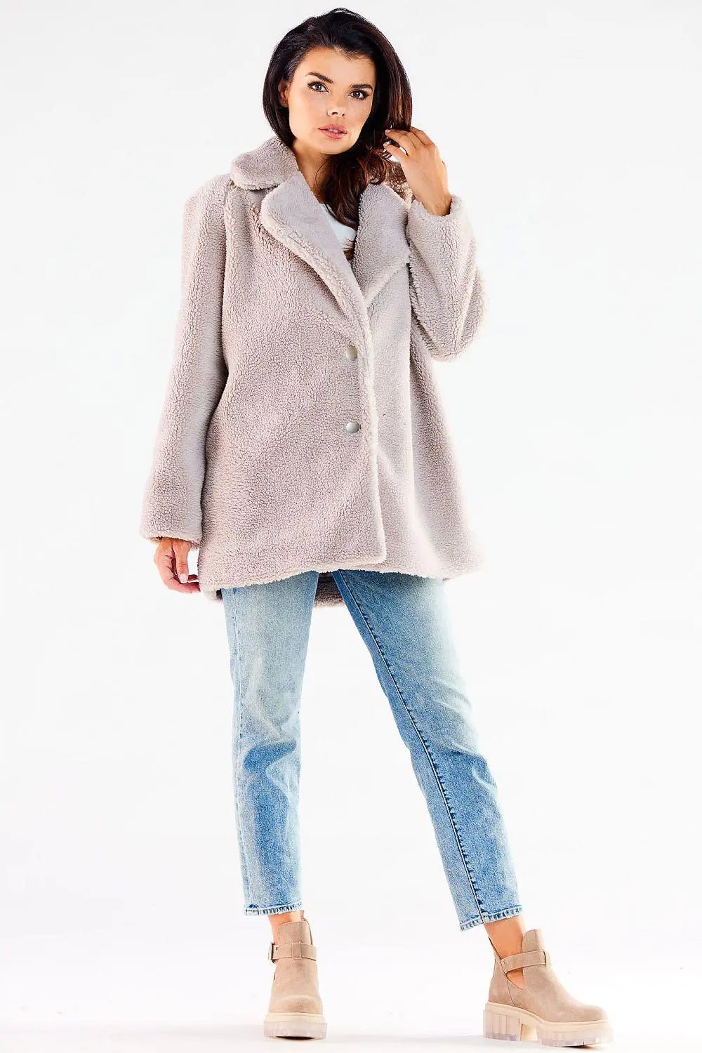 Awama hips, with slip pockets coat - Honesty Sales