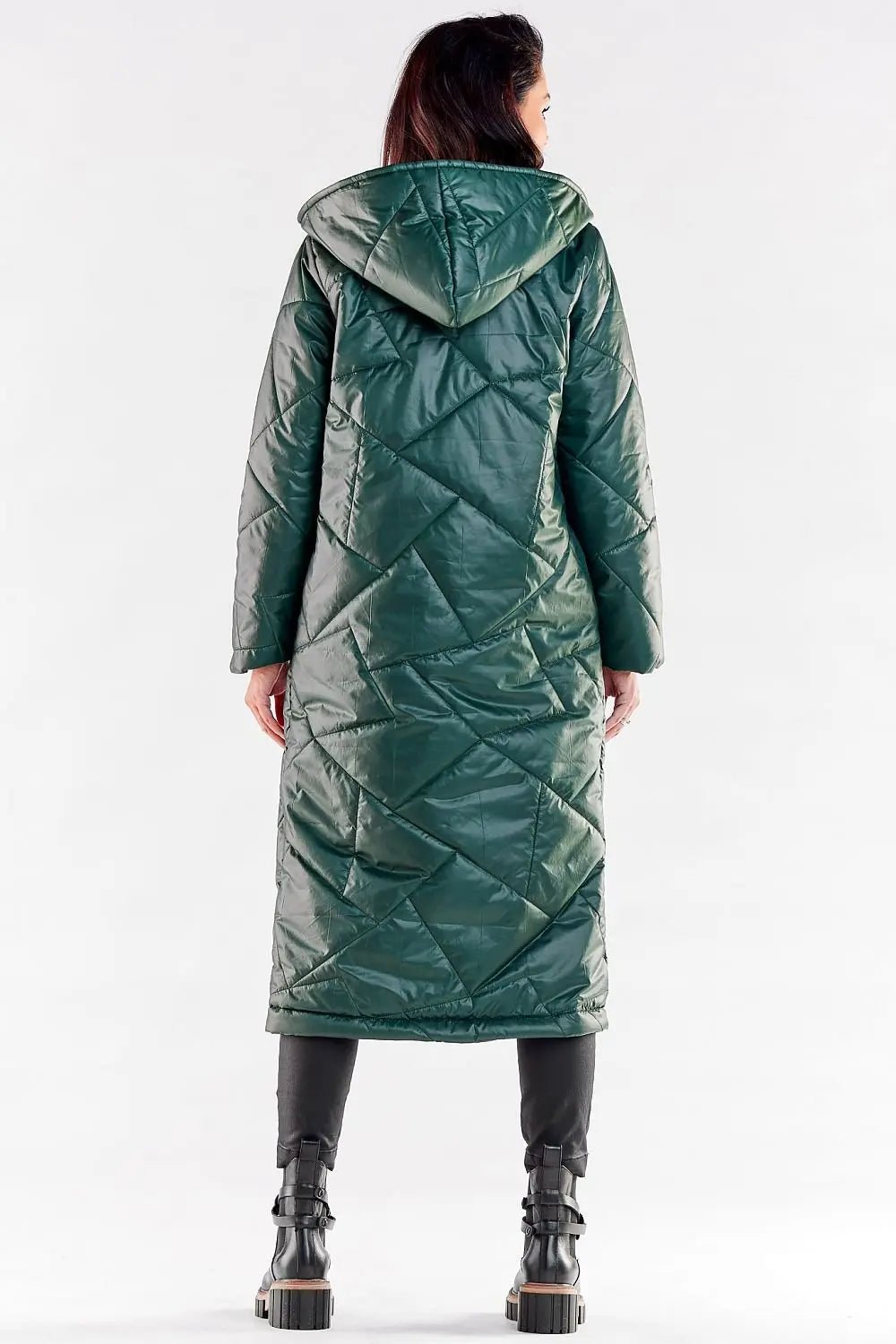 Awama long quilted coat - Honesty Sales
