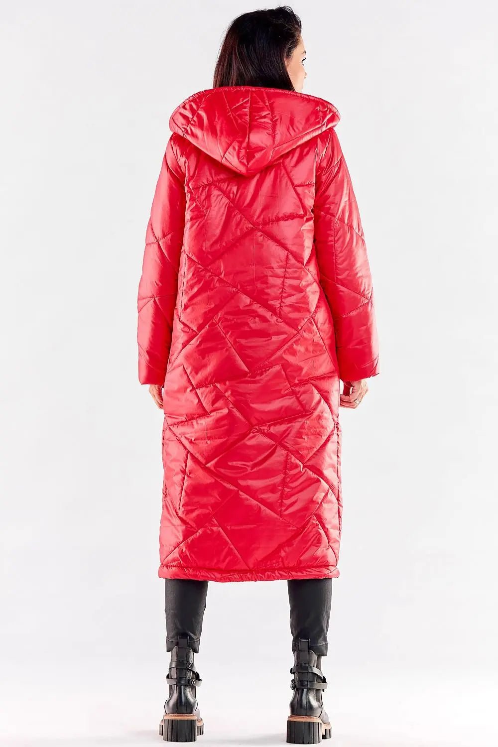 Awama long quilted coat - Honesty Sales
