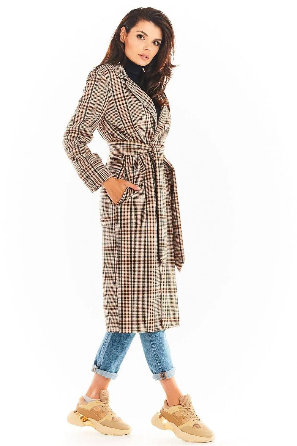 Awama Long sleeves coat - Honesty Sales
