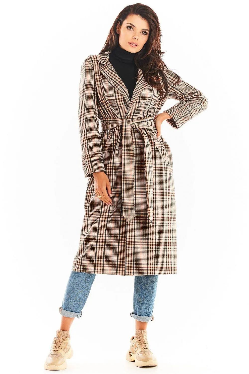 Awama Long sleeves coat - Honesty Sales