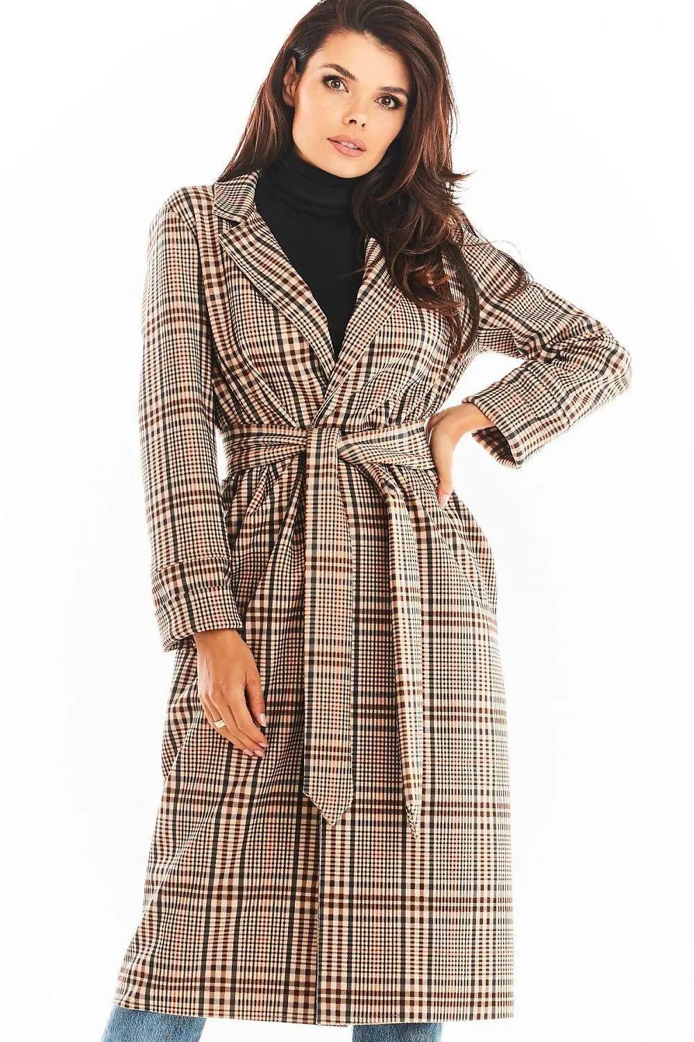 Awama Long sleeves coat - Honesty Sales