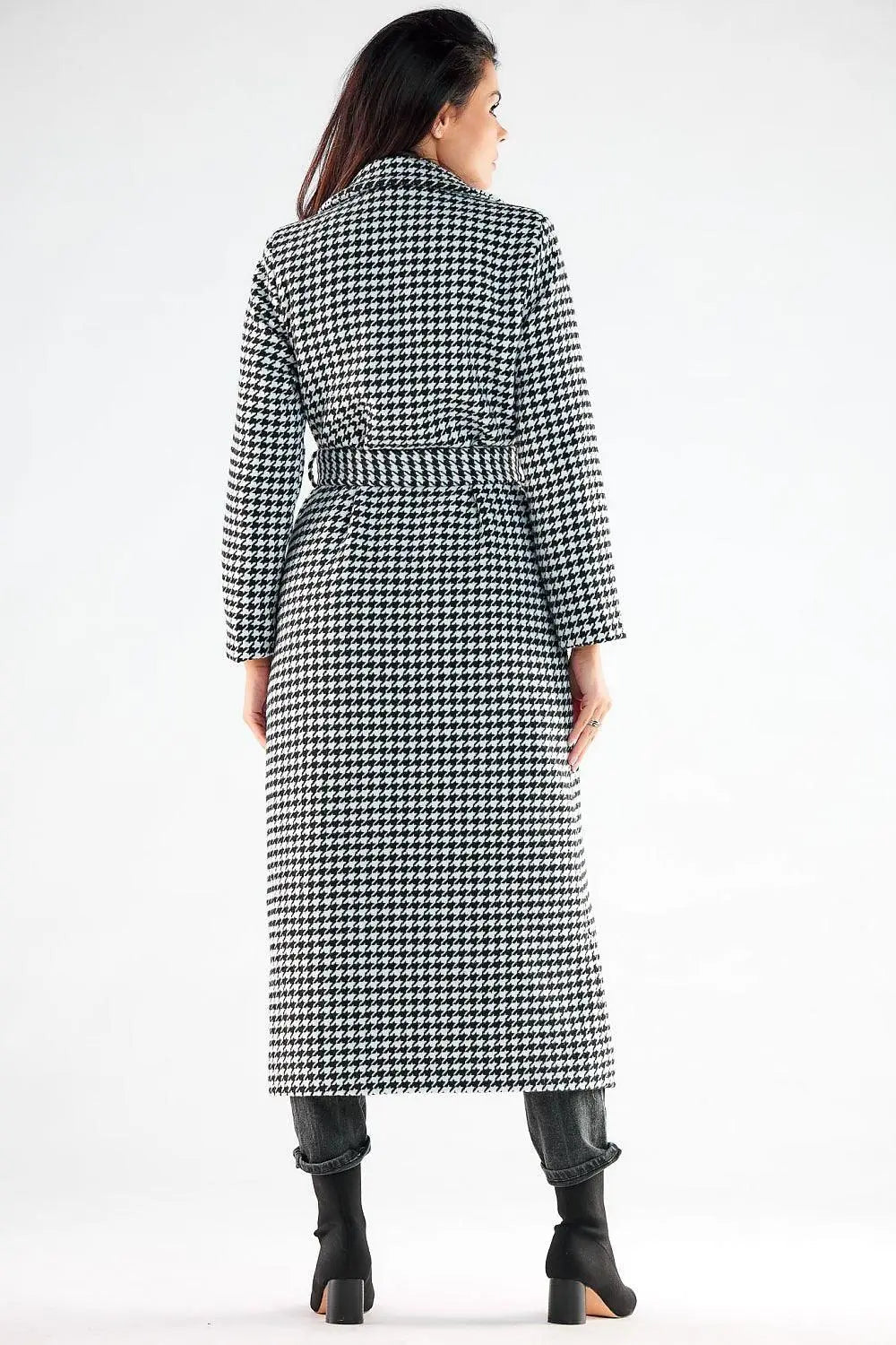 Awama pleasant, warm fabric maxi length coat - Honesty Sales