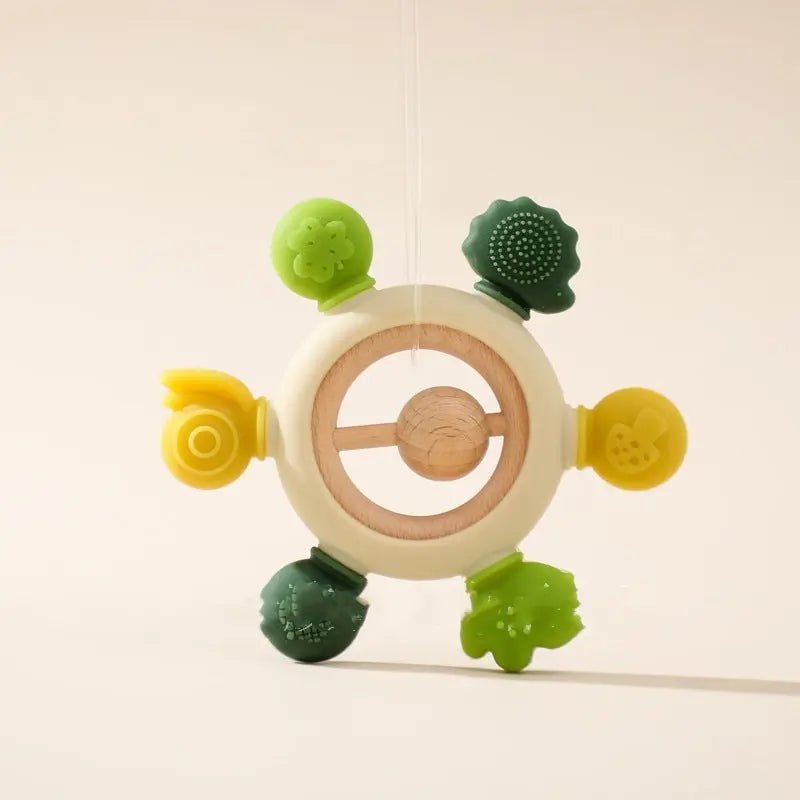 Baby's Molars Prevent Hand Sucking Silicone Yaoyaole Tableware Soothing Rattle Toys - Honesty Sales