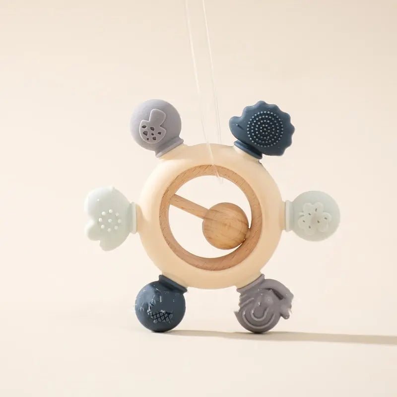 Baby's Molars Prevent Hand Sucking Silicone Yaoyaole Tableware Soothing Rattle Toys - Honesty Sales