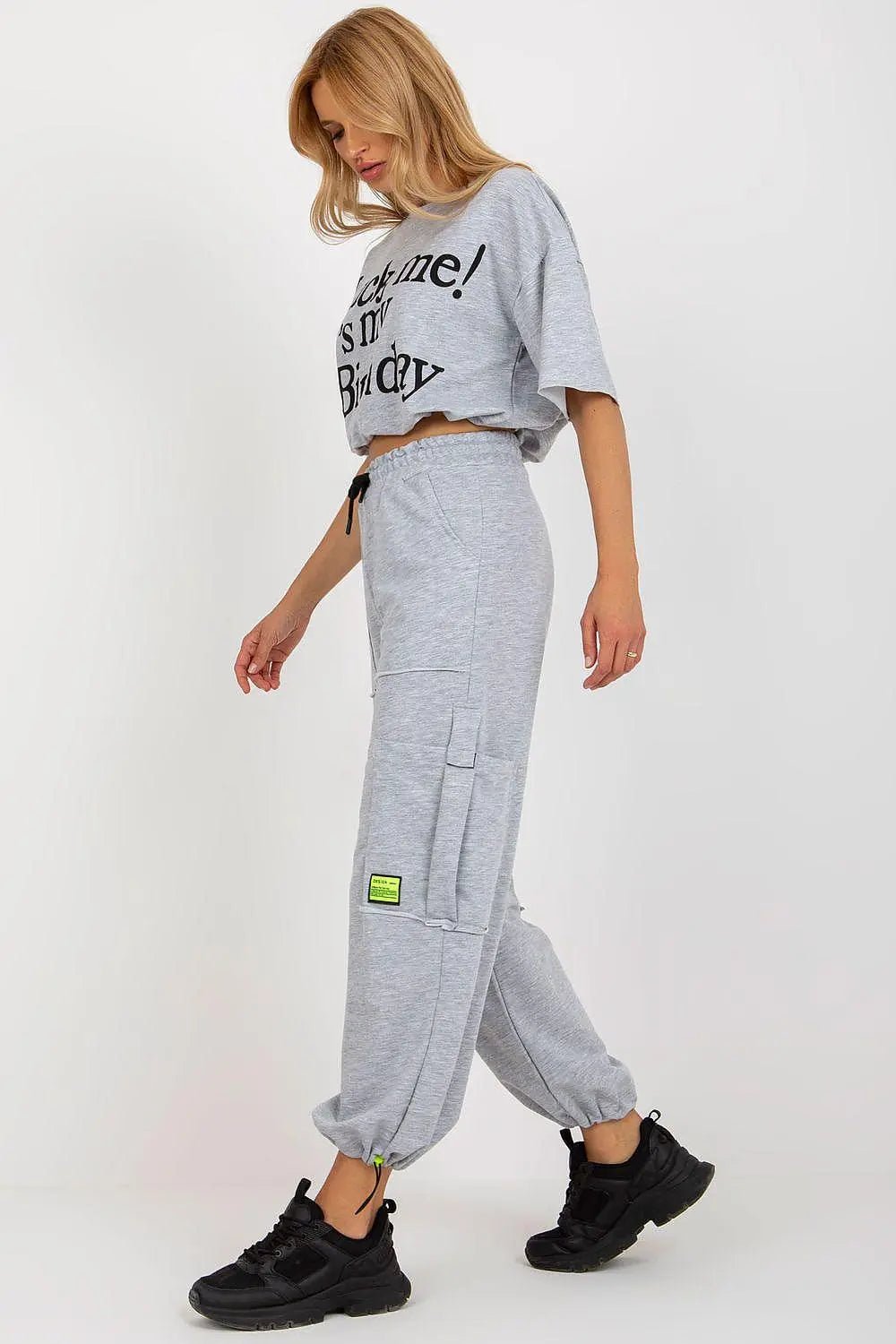 Badu Blouse and Pants Tracksuit Set - Honesty Sales