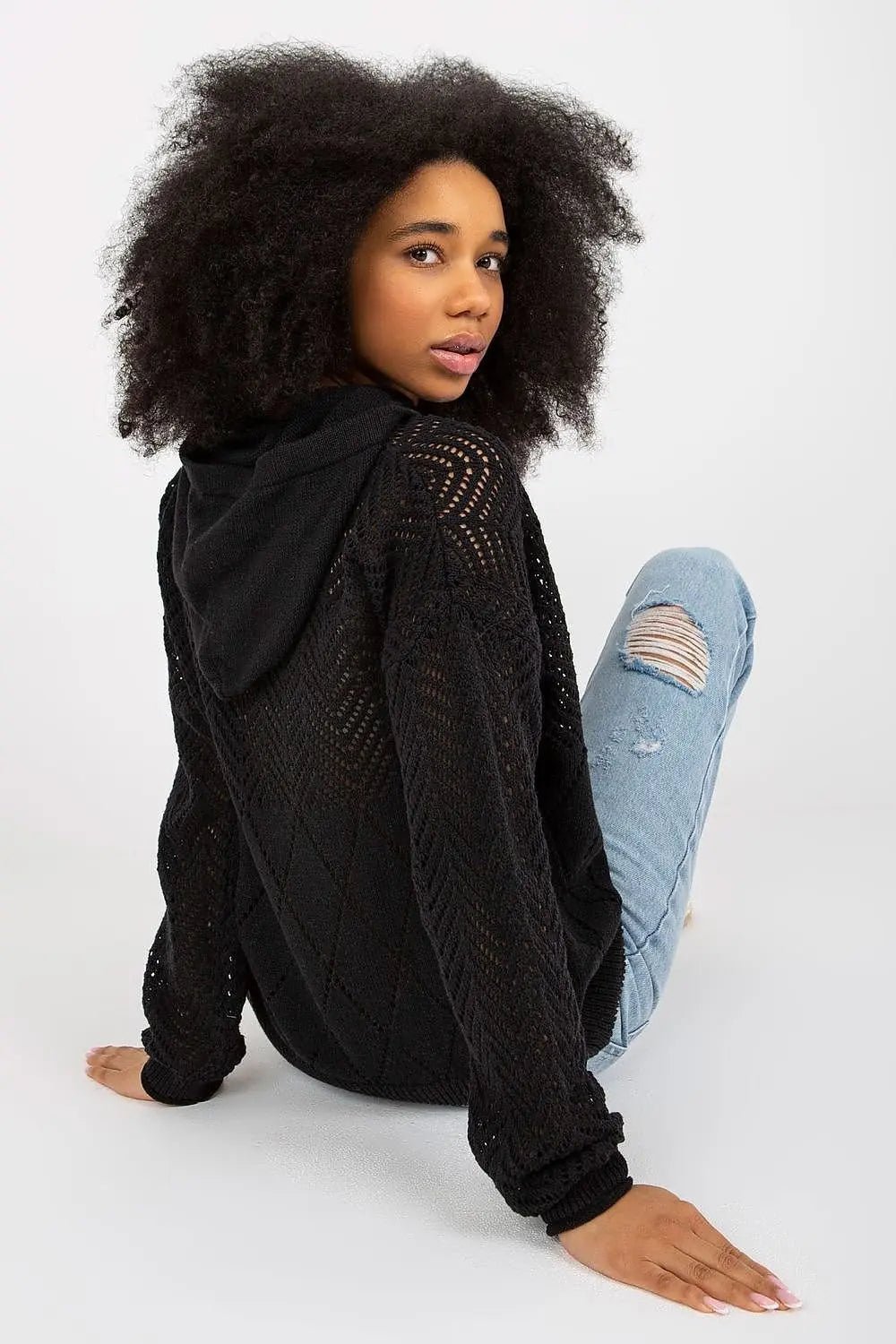 Badu summer openwork sweater - Honesty Sales