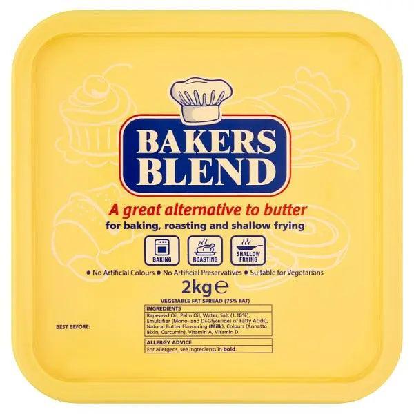 Bakers Blend Vegetable Fat Spread 2kg - Honesty Sales