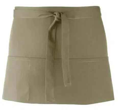 Bar Apron Dark Grey, Blue, Olive Green, Royal Color - Honesty Sales