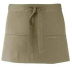 Bar Apron Dark Grey, Blue, Olive Green, Royal Color - Honesty Sales