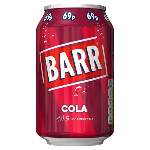 Barr Cola 330ml (24 x 330ml) - Honesty Sales