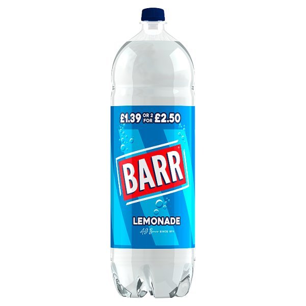 Barr Lemonade 2 Litre (6 x 2tr) - Honesty Sales