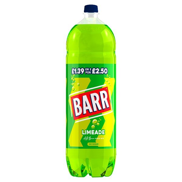Barr Limeade 2 Litre (6 x 2ltr) - Honesty Sales