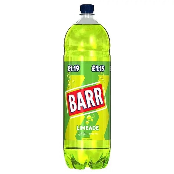 Barr Limeade 2 Litre (Case of 6) - Honesty Sales