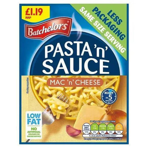 Batchelors Pasta 'n' Sauce Chicken & Mushroom Flavour 99g (Case of 7) - Honesty Sales U.K