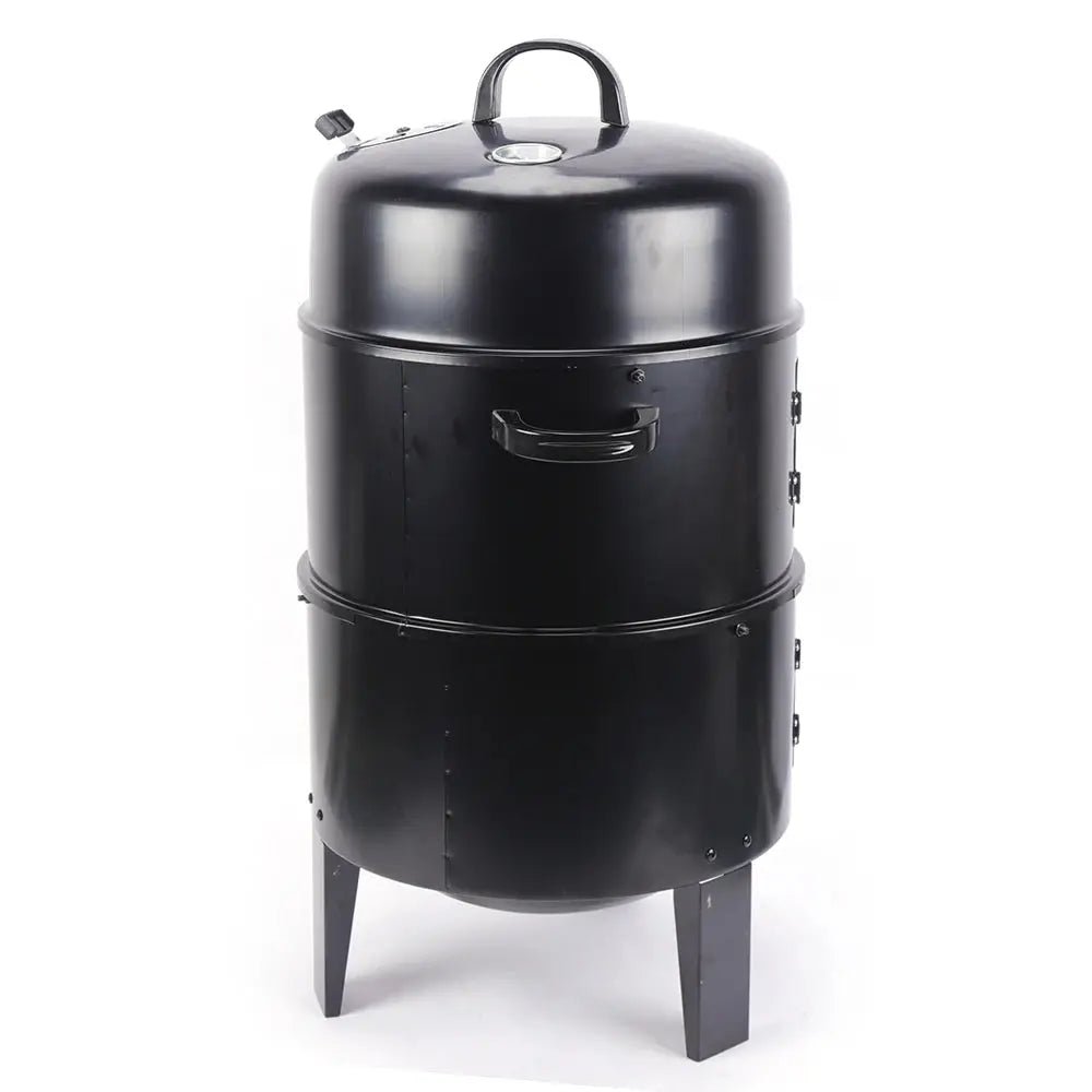 BBQ Smoker Oven with Thermometer for Outdoor Cooking - Honesty Sales
