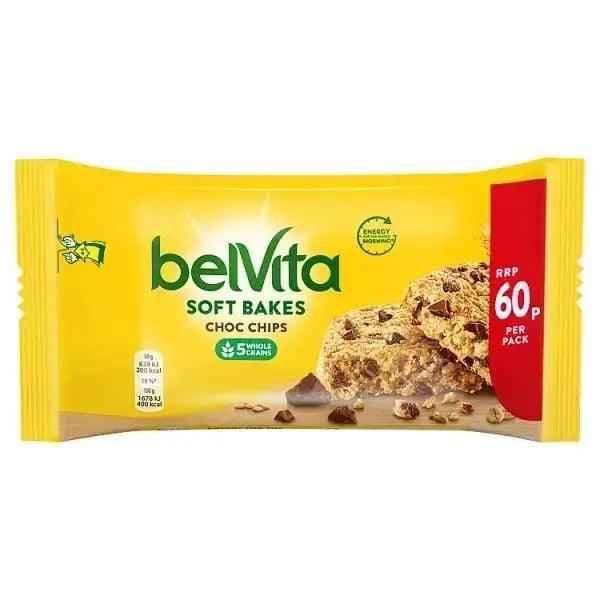 Belvita Breakfast Biscuits Soft Bakes Choc Chip 60p 50g (Case of 20) - Honesty Sales Hauptbild