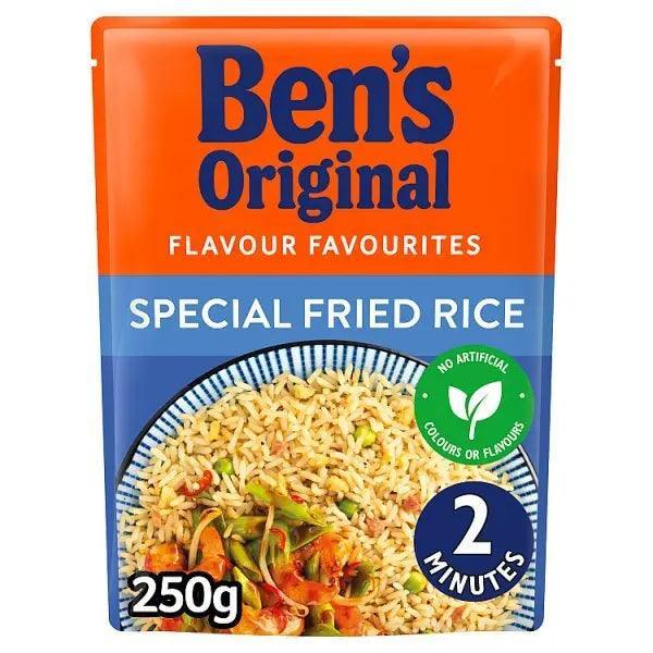 Bens Original Golden Vegetable Microwave Rice (Case of 6) - Honesty Sales