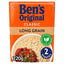 Bens Original Long Grain Microwave Rice 220g (Case of 6) - Honesty Sales