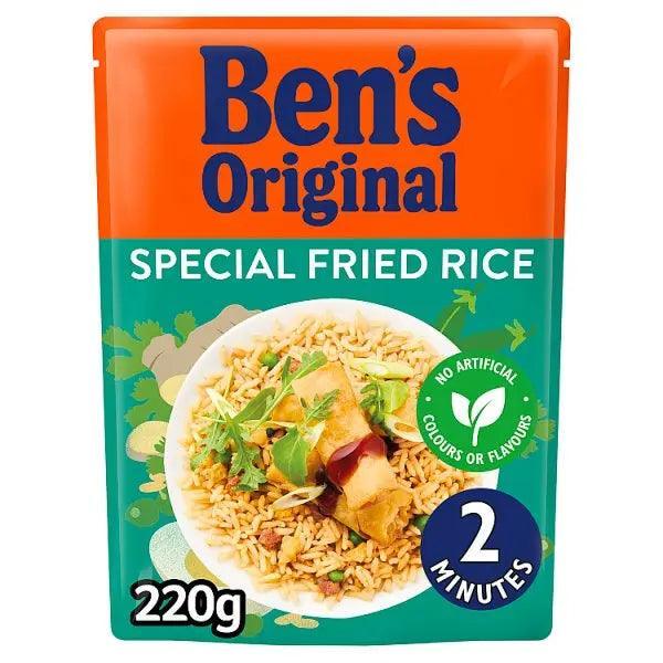Bens Original Special Fried Microwave Rice 220g (Case of 6) - Honesty Sales Image principale du produit