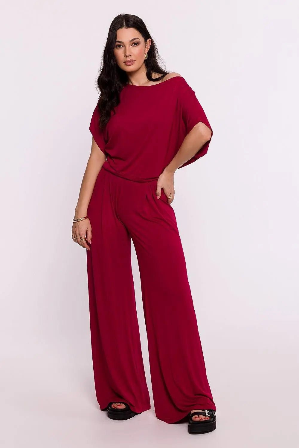 BeWear high-quality viscose knit blouse - Honesty Sales