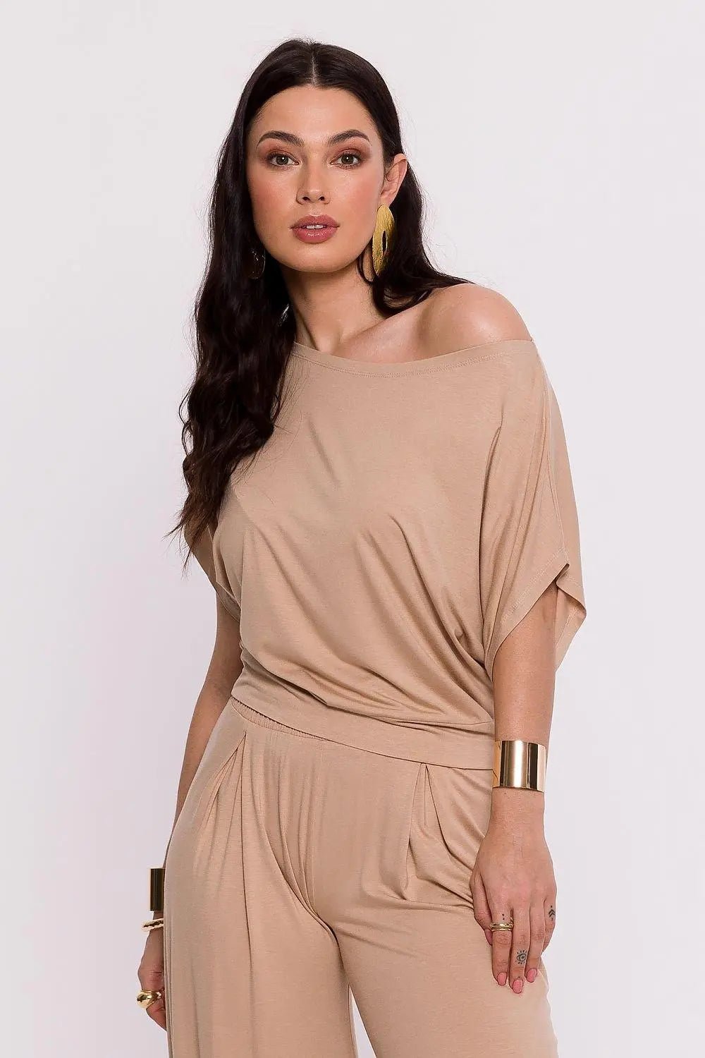BeWear high-quality viscose knit blouse - Honesty Sales