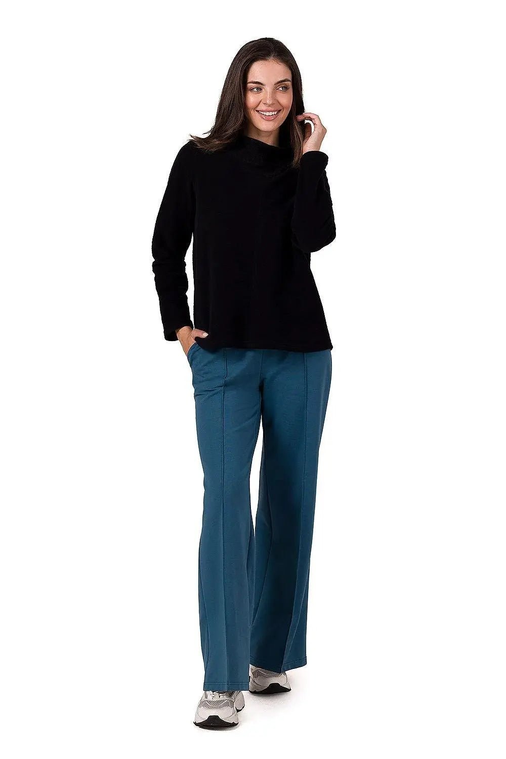 BeWear womens turtleneck sweatshirt - Honesty Sales