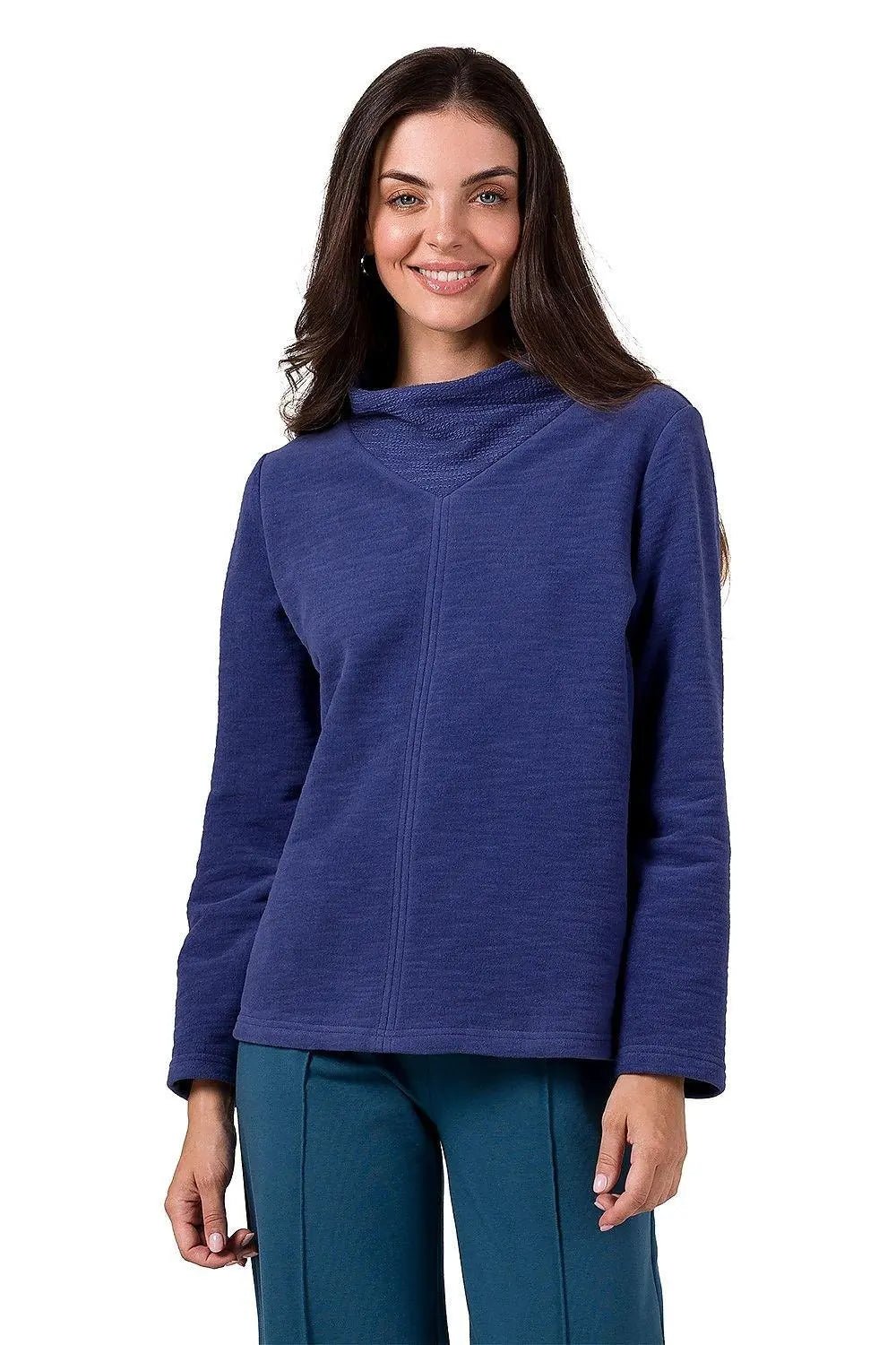 BeWear womens turtleneck sweatshirt - Honesty Sales