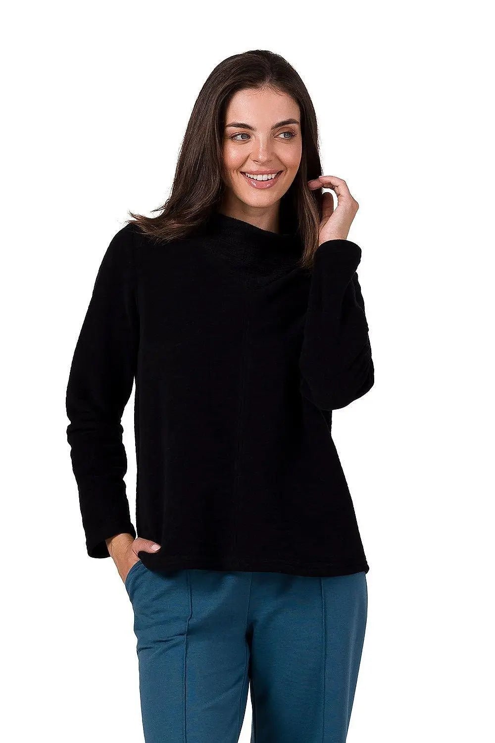 BeWear womens turtleneck sweatshirt - Honesty Sales
