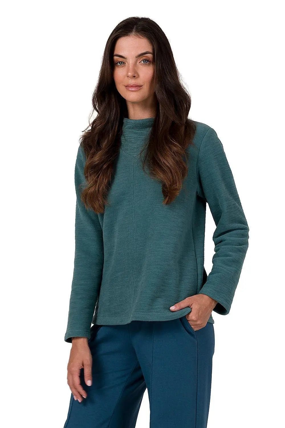 BeWear womens turtleneck sweatshirt - Honesty Sales