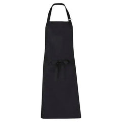 Bib Apron Black Detail Non Tangle Ties Size Adjuster - Honesty Sales U.K