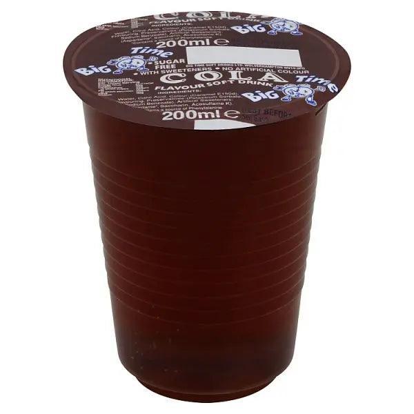 Big Time Cola Flavour Soft Drink with Sweeteners 200ml (Case of 24) - Honesty Sales Image principale du produit
