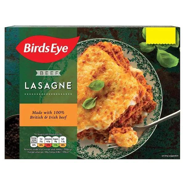 Birds Eye Beef Lasagne 400g - Honesty Sales Image principale du produit