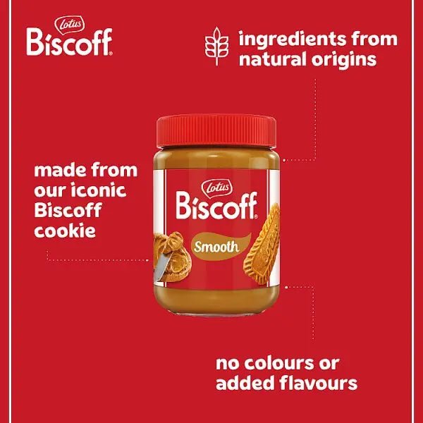 Biscoff Smooth Spread 400g (Case of 6) - Honesty Sales
