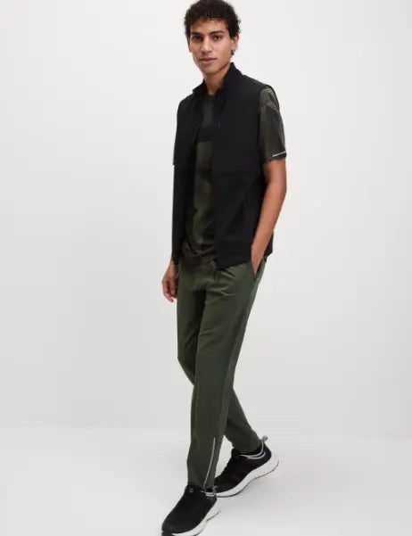Black Woven Gilet - Honesty Sales