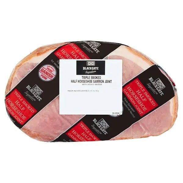 Blackgate Signature Triple Smoked Half Horseshoe Gammon Joint 2.5Kg - Honesty Sales
