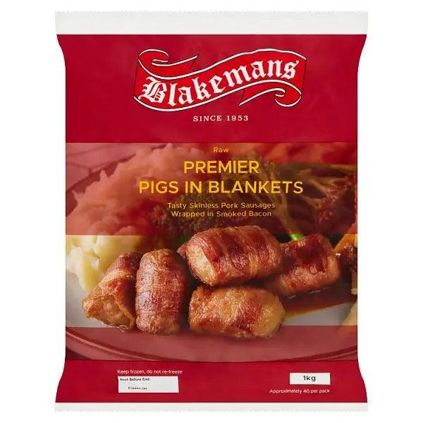 Blakemans Raw Premier Pigs in Blankets 1kg - Honesty Sales Main image