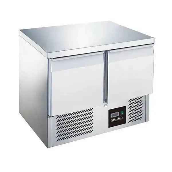 Blizzard BCC2 Twin Door GN 1-1 Counter Refrigerator - 240 Litres - Honesty Sales