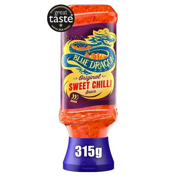 Blue Dragon Original Sweet Chilli Dipping Sauce 315g (Case of 8) - Honesty Sales