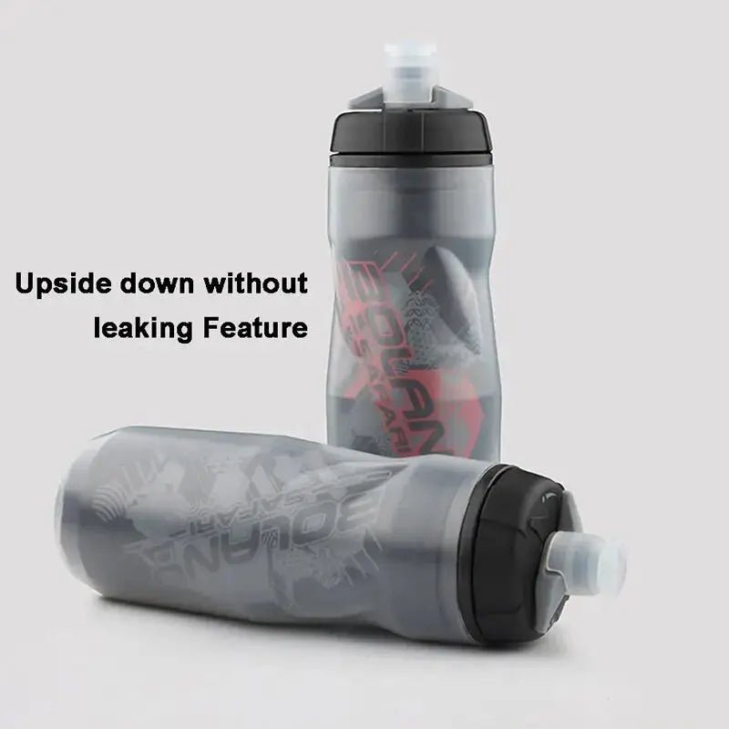 Bolany 600ml Mountain Bike Water Bottle – Heat & Ice - Protected PP5 Outdoor Sports Cycling Cup - Honesty Sales